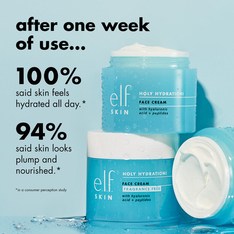 E.L.F - Holy Hydration Face Cream Fragrance Free