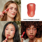Cargar imagen en el visor de la galería, NudeStix Nudescreen Blush Tint SPF 30 Tono Strawberry Sunburst
