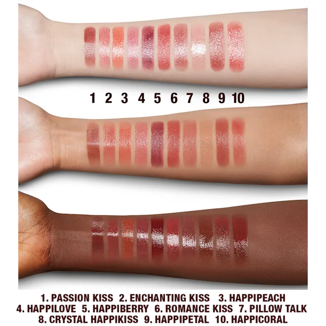 Charlotte Tilbury - Hyaluronic + Happikiss Colour Balm Happipeach