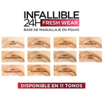 Cargar imagen en el visor de la galería, Loreal - Infallible 24H Fresh Wear Foundation In A Powder 330 Hazelnut
