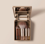 Cargar imagen en el visor de la galería, Real Techniques - New Nudes 2.0 On-The-Glow Mini Brush Set + Mirrored Compact
