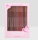 Cargar imagen en el visor de la galería, Beauty Creations - Wooden Lip Pencil Set
