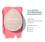 Cargar imagen en el visor de la galería, Morphe - Cloud Cushion Mini Puff Trio
