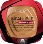 Cargar imagen en el visor de la galería, Loreal - Infallible 24H Fresh Wear Foundation In A Powder 330 Hazelnut
