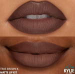 Cargar imagen en el visor de la galería, Kylie Cosmetics - King Kylie Matte Lip Kit True Brown K
