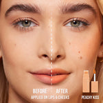 Cargar imagen en el visor de la galería, Huda Beauty - Lip Blush Cream Lip &amp; Cheek Stain Peachy Kiss
