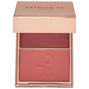 PRE-VENTA PATRICK TA - Major Headlines Double-Take Crème & Powder Blush Duo She's Flushed