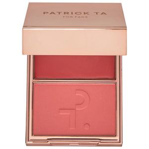 Patrick Ta - Double-Take Creme & Powder Blush Duo She's That Girl