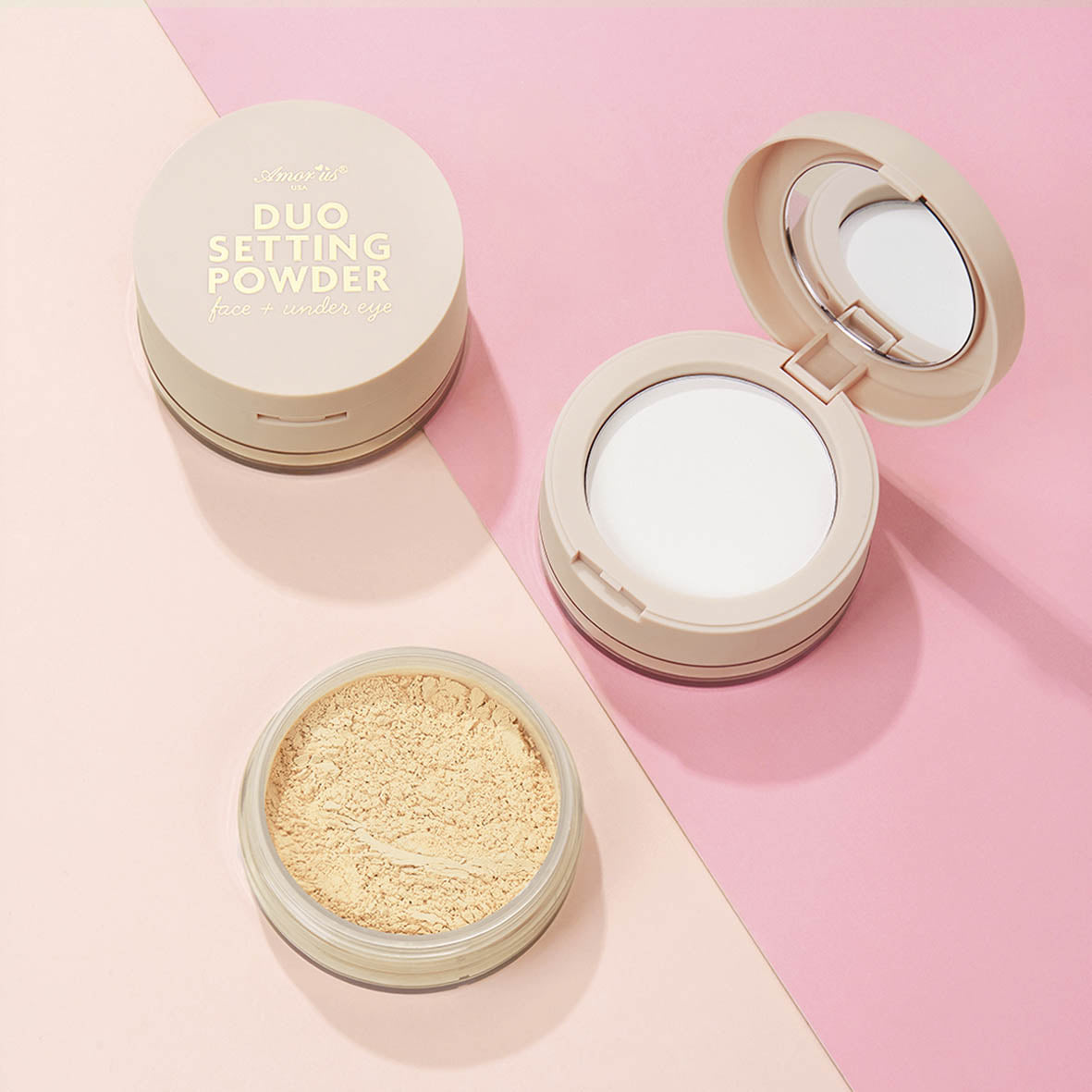 Amor Us - Duo Setting Powder Face + Under Eye