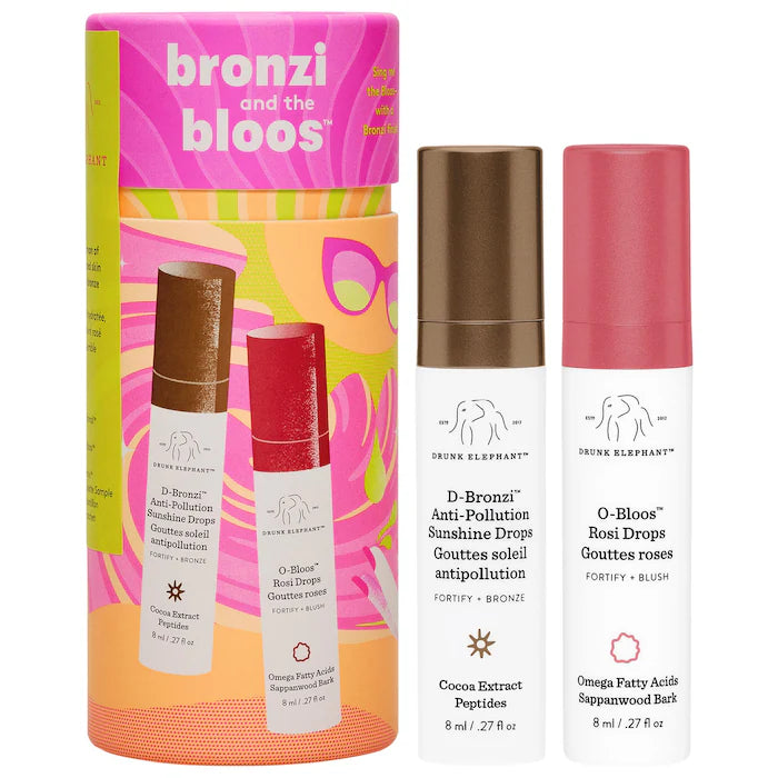 PRE-VENTA - Drunk Elephant Bronzi and the Bloos Color Serum Duo