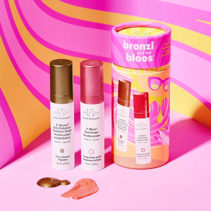 PRE-VENTA - Drunk Elephant Bronzi and the Bloos Color Serum Duo