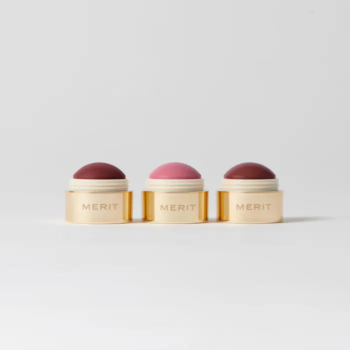 PRE-VENTA - MERIT Mini Flush Balm Cream Blush Trio Set