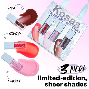 PRE-VENTA - Kosas The Wet Set: Juicy Jellies Sheer Lip Oils