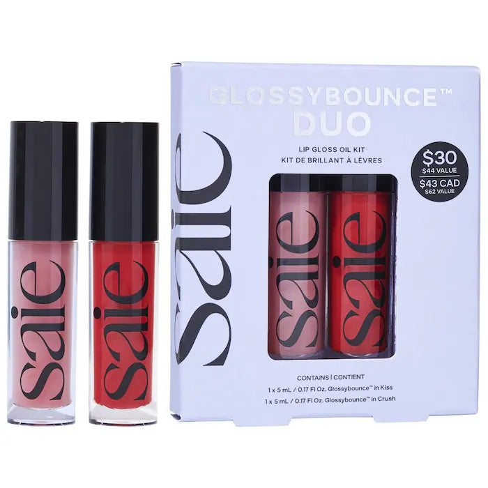 PRE-VENTA - Saie Glossybounce Lip Gloss Oil Duo