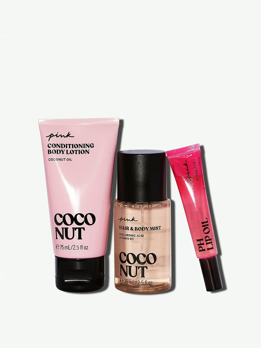 Pink - Jolly Coconut Body Care Gift Set