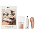 Cargar imagen en el visor de la galería, PRE-VENTA - Refy Shimmer Lip Gloss &amp; Cream Highlighter Duo Gift Set
