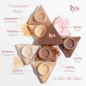 Lys Beauty - Triple Fix Translucent Loose Setting Powder Ambition