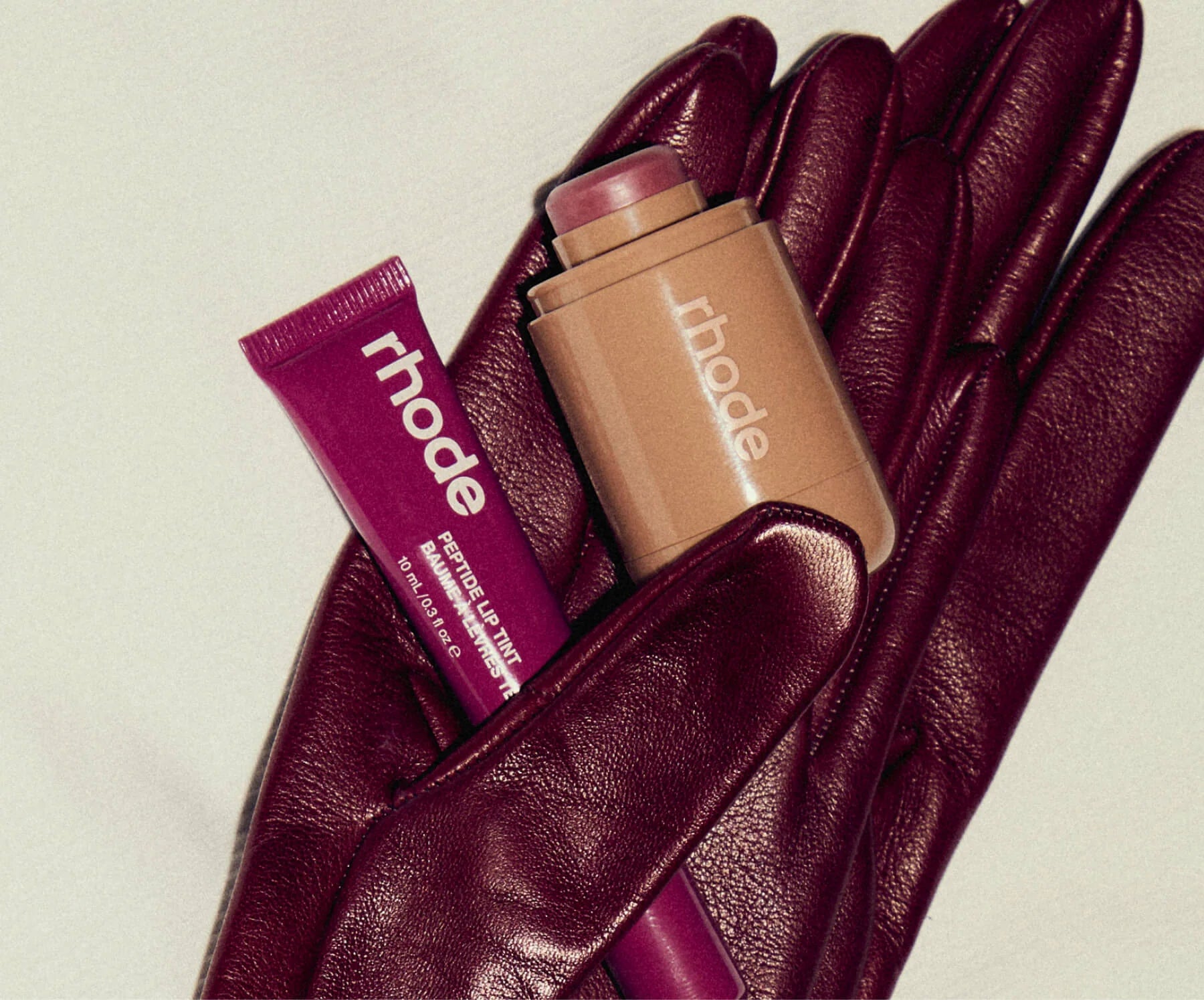 PRE-VENTA - Rhod The Duos Pocket Blush + Peptide Lip Tint Sleepy Girl + Raspberry Jelly