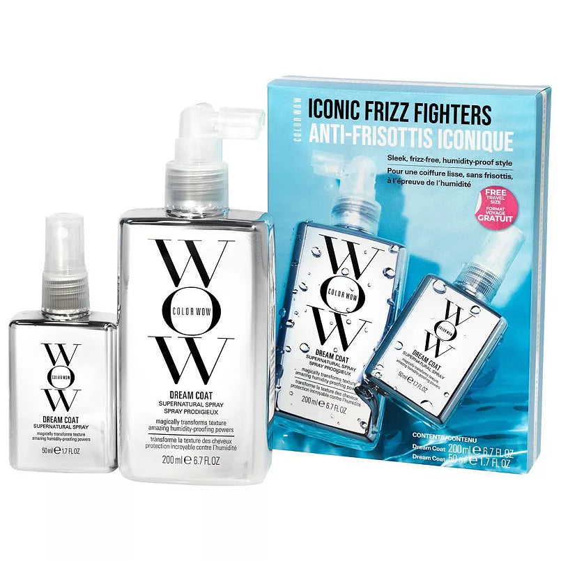 PRE-VENTA COLOR WOW Dream Coat Iconic Frizz Fighters Hair Duo Value Set