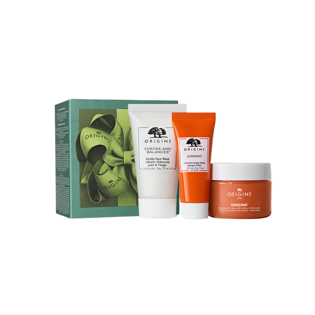 Origins - Gifts to treat Mini Cleanser, Mask & Moisturizer Trio