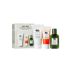 Origins - Tiny Trio Mini Cleanser, Serum & Moisturizer Trio