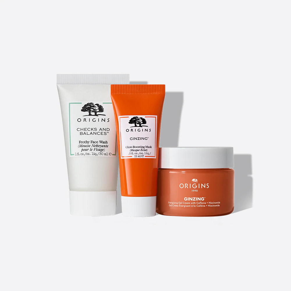 Origins - Gifts to treat Mini Cleanser, Mask & Moisturizer Trio