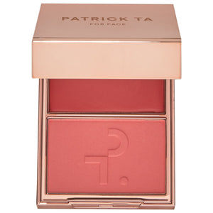 PRE-VENTA PATRICK TA - Major Headlines Double-Take Crème & Powder Blush Duo She's That Girl