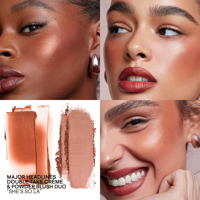 PRE-VENTA PATRICK TA - Major Headlines Double-Take Crème & Powder Blush Duo She's So LA