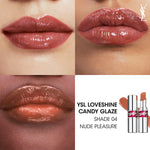 Cargar imagen en el visor de la galería, Yves Saint Laurent - YSL Loveshine Candy Glaze 4 Nude Pleasure
