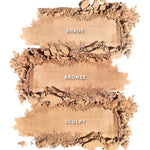 Cargar imagen en el visor de la galería, ONE/SIZE by Patrick Starrr  Made for Shade Bronze &amp; Sculpt Trio Palette Fair Trio
