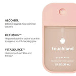Cargar imagen en el visor de la galería, PRE-VENTA - Touchland  Glow Mist Revitalizing Hand Sanitizer Rosewater
