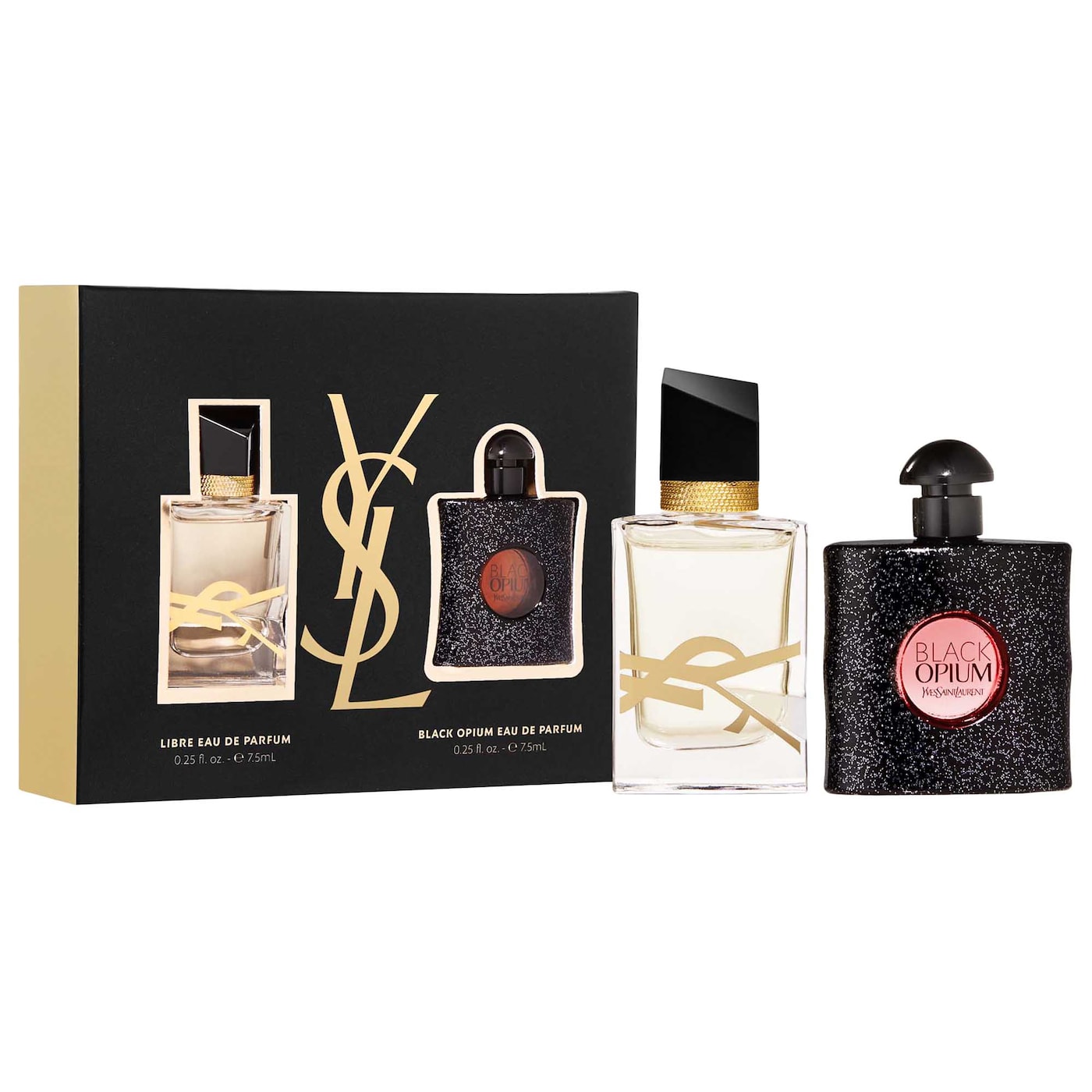 PRE-VENTA Yves Saint Laurent - Mini Black Opium & Libre Eau de Parfum Set