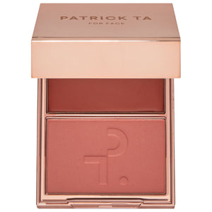 PRE-VENTA PATRICK TA - Major Headlines Double-Take Crème & Powder Blush Duo She's Blushing