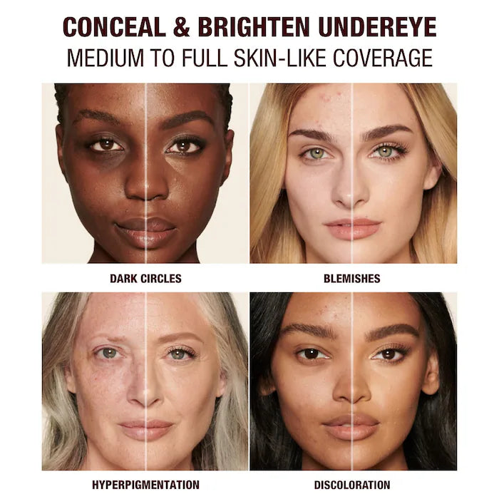 Charlotte Tilbury - Beautiful Skin Medium to Full Coverage Radiant Concealer with Hyaluronic Acid 4 Fair
