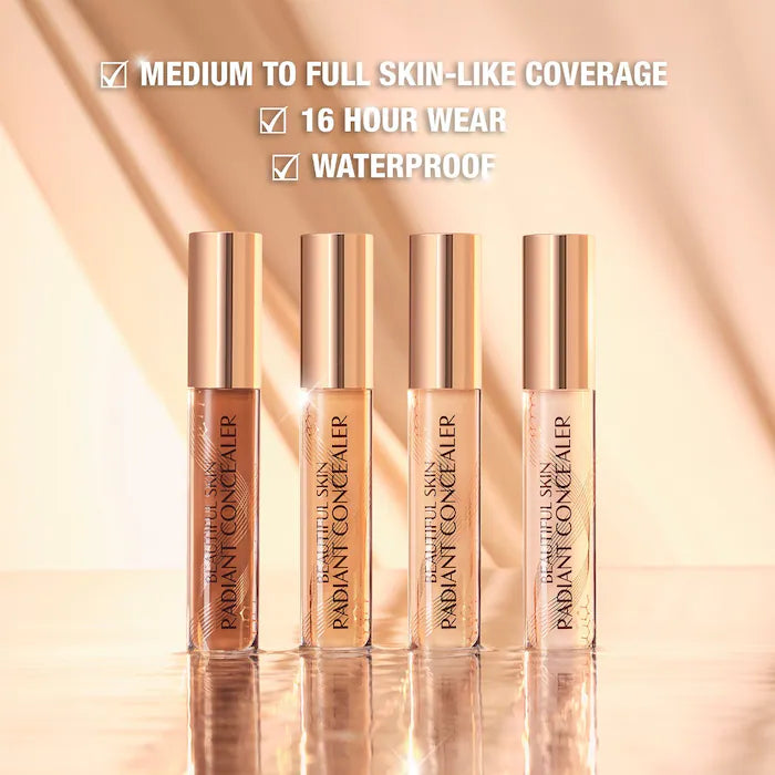 Charlotte Tilbury - Beautiful Skin Medium to Full Coverage Radiant Concealer with Hyaluronic Acid 4 Fair