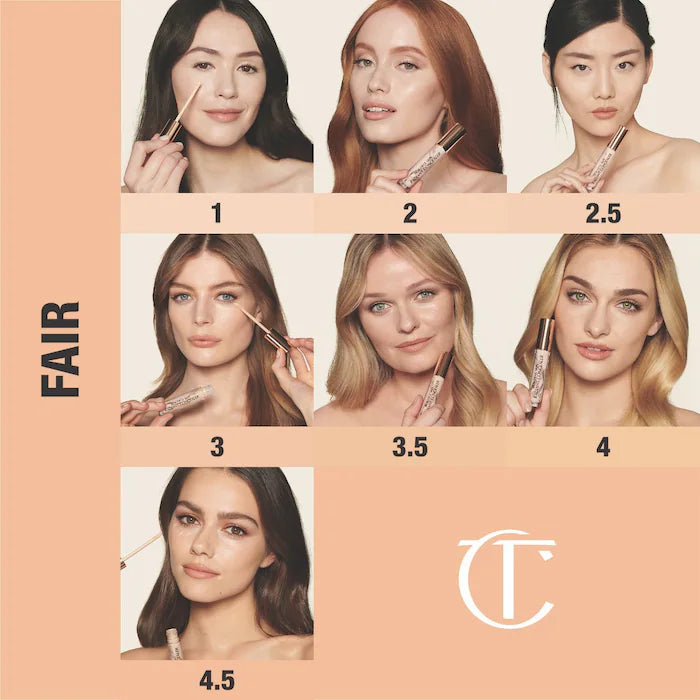 Charlotte Tilbury - Beautiful Skin Medium to Full Coverage Radiant Concealer with Hyaluronic Acid 4 Fair