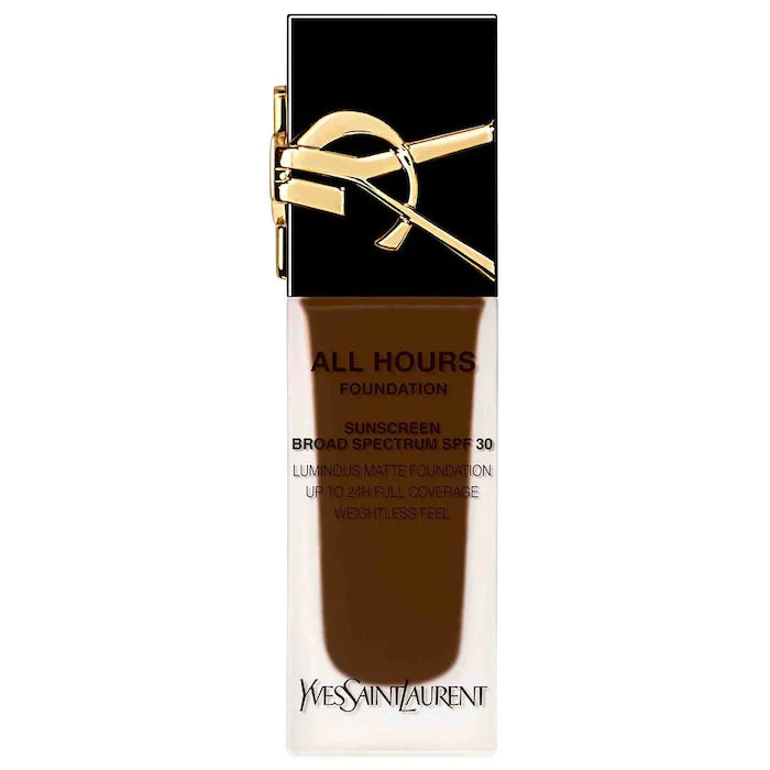 PRE-VENTA - Yves Saint Laurent All Hours Luminous Natural Matte Foundation 24H Longwear SPF 30 with Hyaluronic Acid