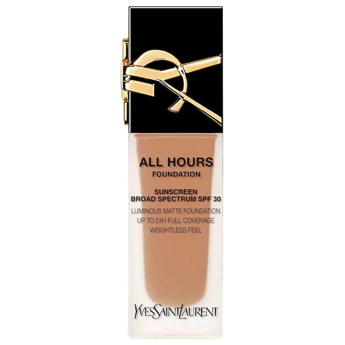 PRE-VENTA - Yves Saint Laurent All Hours Luminous Natural Matte Foundation 24H Longwear SPF 30 with Hyaluronic Acid