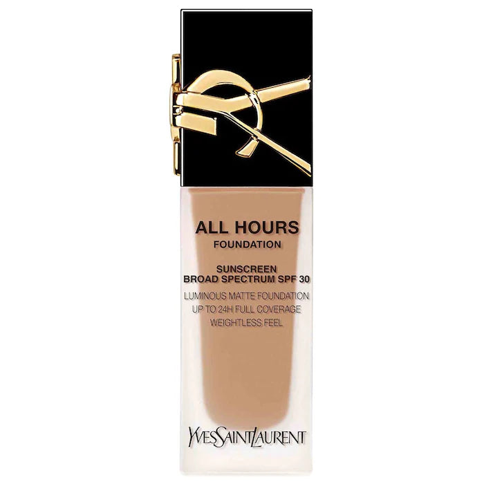 PRE-VENTA - Yves Saint Laurent All Hours Luminous Natural Matte Foundation 24H Longwear SPF 30 with Hyaluronic Acid