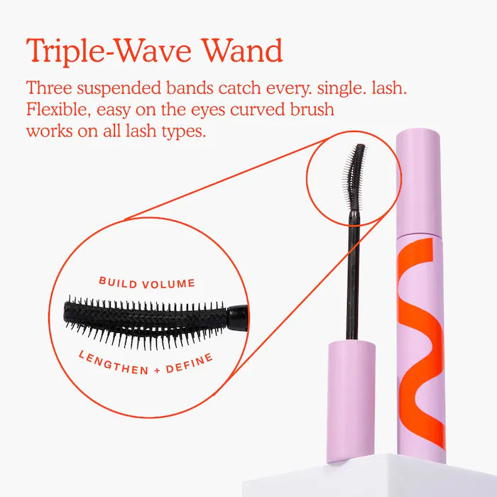 PRE-VENTA - Tower 28 Beauty MakeWaves Lengthening + Volumizing Mascara