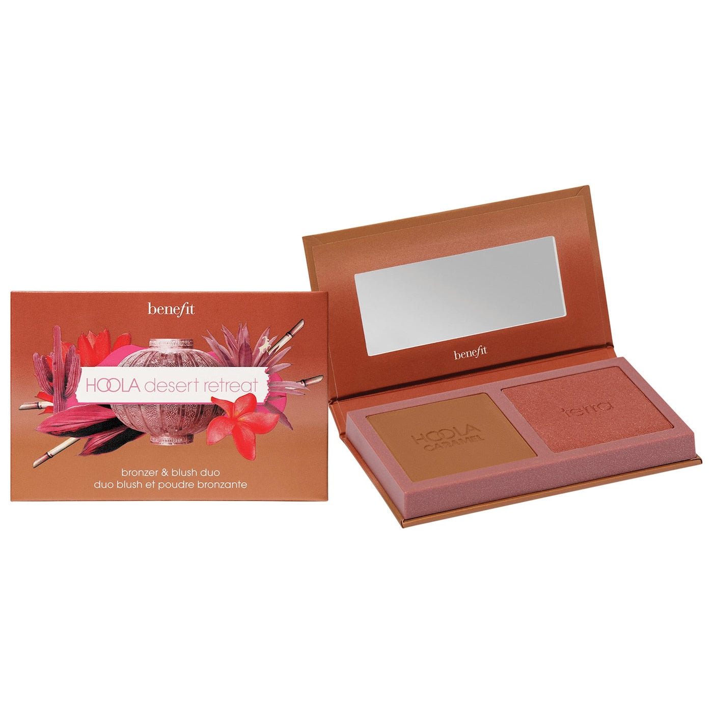 PRE-VENTA Benefit Cosmetics Hoola & WANDERful World Duo Mini Bronzer & Blush Value Set Hoola Desert Retreat