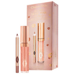 Cargar imagen en el visor de la galería, Charlotte Tilbury - Mini Glossy Pink Lip Gloss + Lip Liner Set
