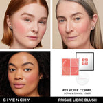 Cargar imagen en el visor de la galería, Givenchy - Prisme Libre Loose Powder Long-Wearing Radiant Blush 3 Voile Corail
