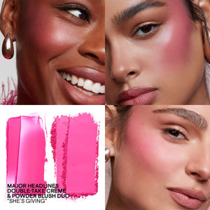 PRE-VENTA PATRICK TA - Major Headlines Double-Take Crème & Powder Blush Duo She's Giving