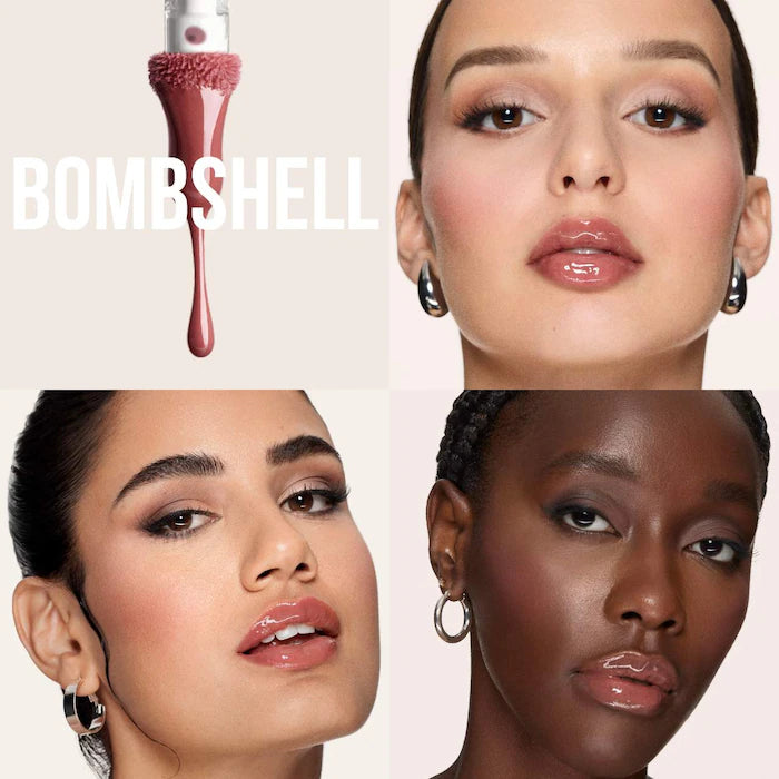 PRE-VENTA - Huda Beauty Faux Filler Shiny Non-Sticky Lip Gloss