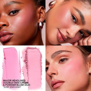 PRE-VENTA - Patrick Ta Major Headlines Double-Take Crème & Powder Blush Duo Just Enough