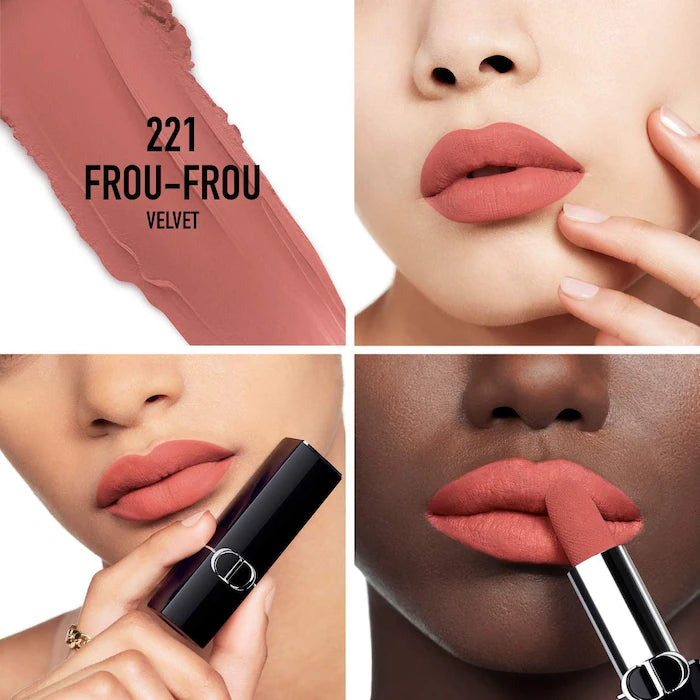 Dior - Rouge Dior 221 Frou-Frou Velvet