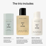 Cargar imagen en el visor de la galería, PRE-VENTA - Salt &amp; Stone  Bergamot &amp; Hinoki Mini Trio Discovery Set
