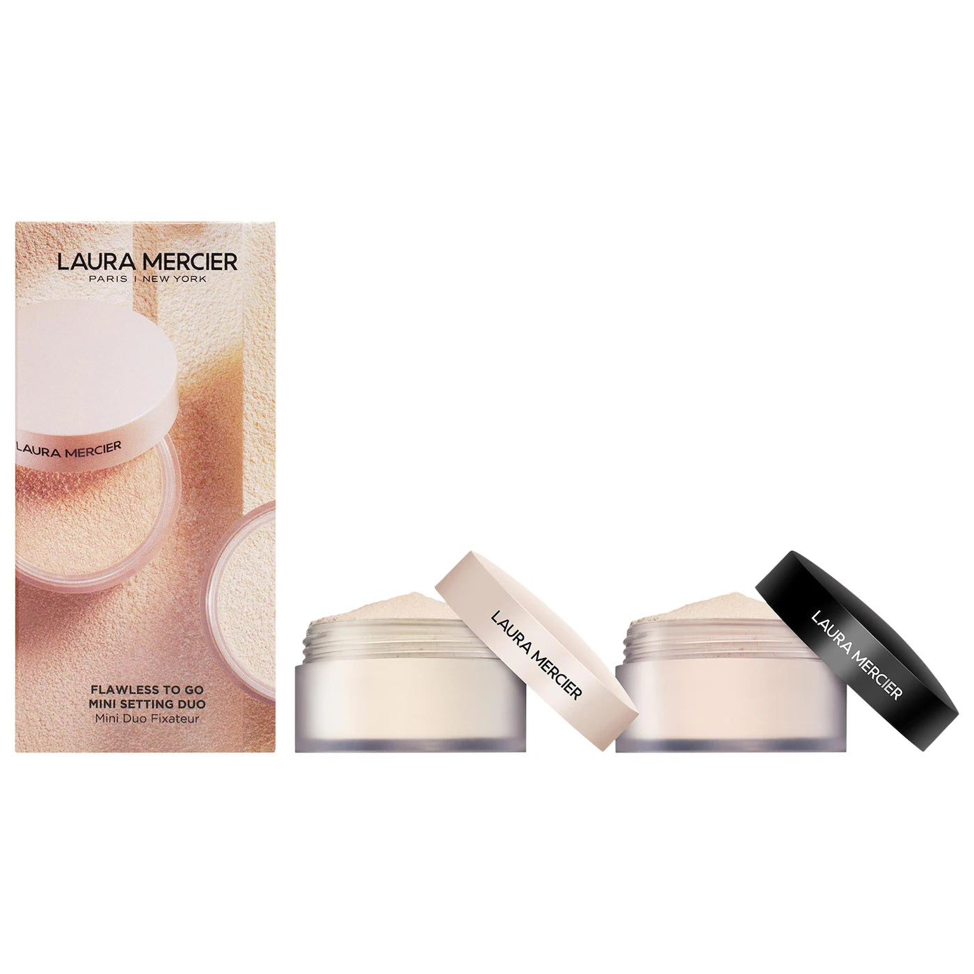 PRE-VENTA - Laura Mercier Flawless To Go Mini Setting Powder Duo