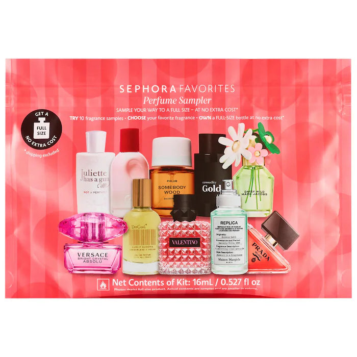 PRE-VENTA - Sephora Favorites Best-Selling Perfume Sampler Set with Redeemable Voucher